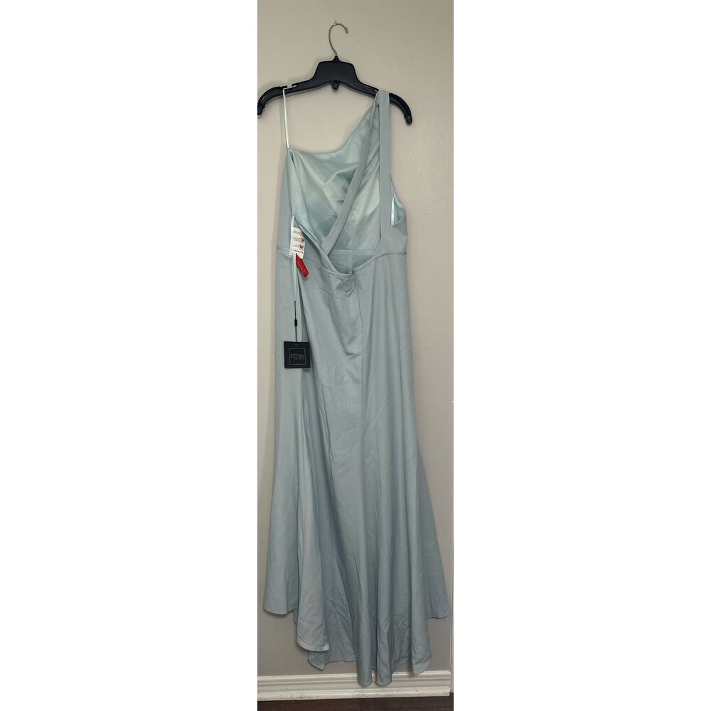NWT ONE SHOULDER JERSEY MERMAID GOWN SZ 12 - Picture 5 of 8